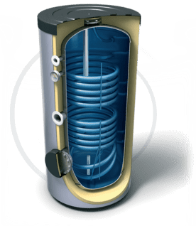 Solární zásobník 200 litrů pro ohřev TUV