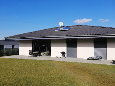 Solární ohřev ve Včelné u Českých Budějovic