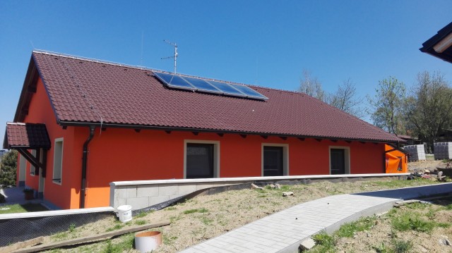 Řešení: deskové kolektory