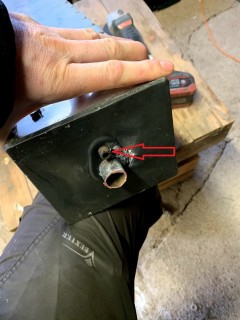 jímka čidla vakuového kolektoru