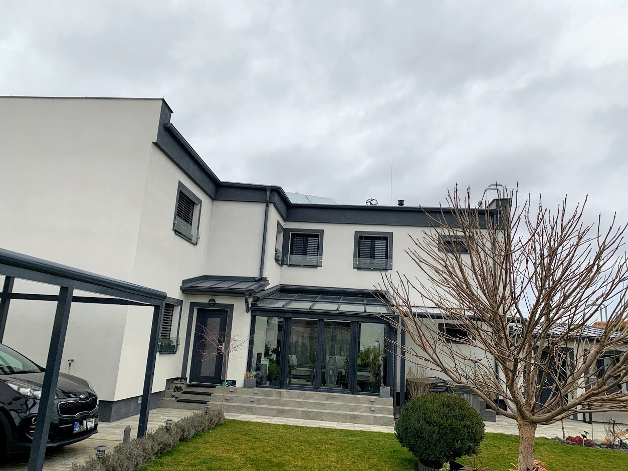 umístění solárních kolektorů