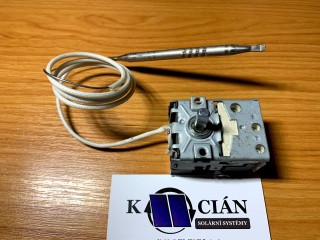 Termostat řídí ohřev vody