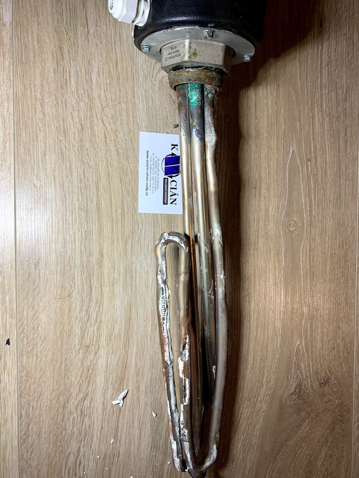 Poškození topného tělesa