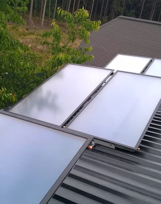 Solární systém na ohřev vody