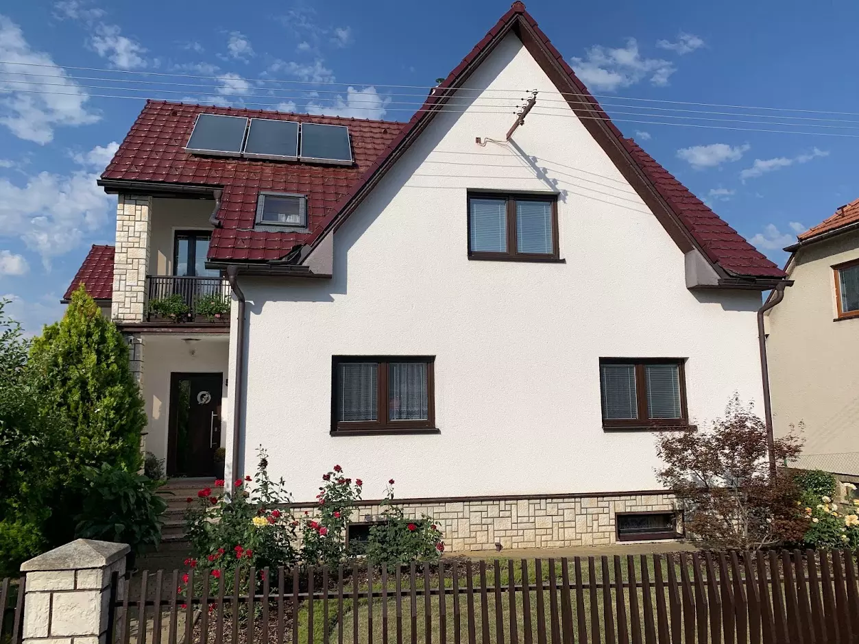 Solární ohřev ve Slavičíně