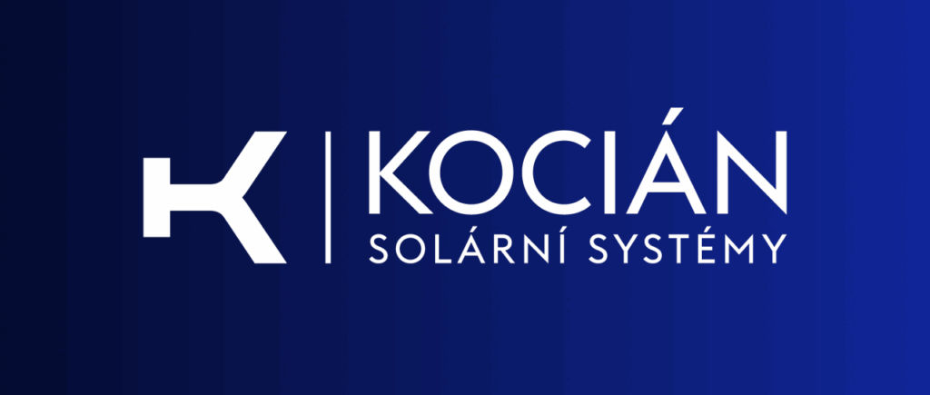 Logo společnosti Kocián, solární systémy