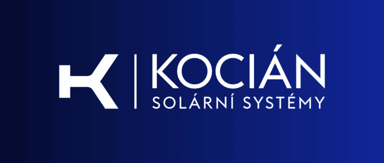 Logo společnosti Kocián, solární systémy