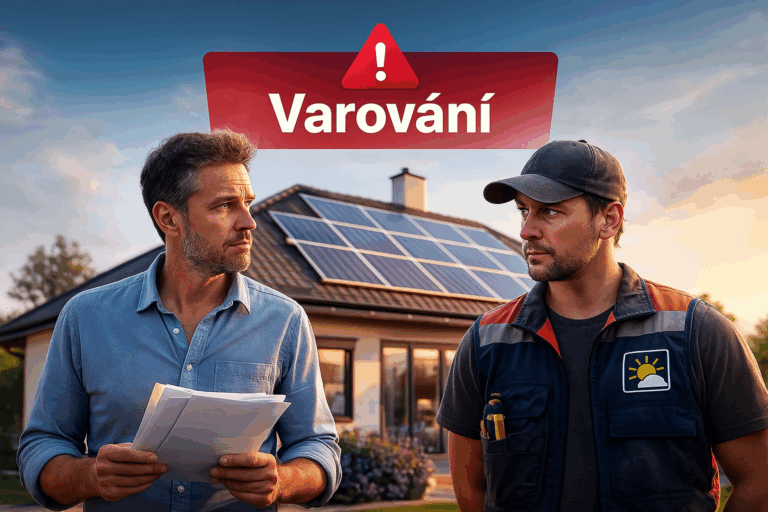Varování: pozor na pochybné solární firmy