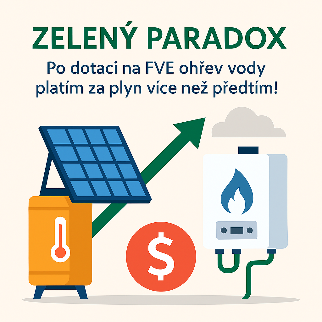 fotovoltaický ohřev vody