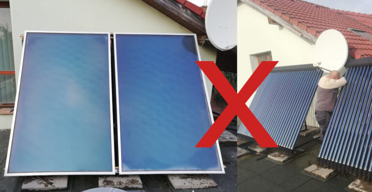 Porovnání solárních kolektorů na střeše