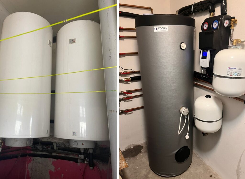 Staré bojlery versus nový solární zásobník