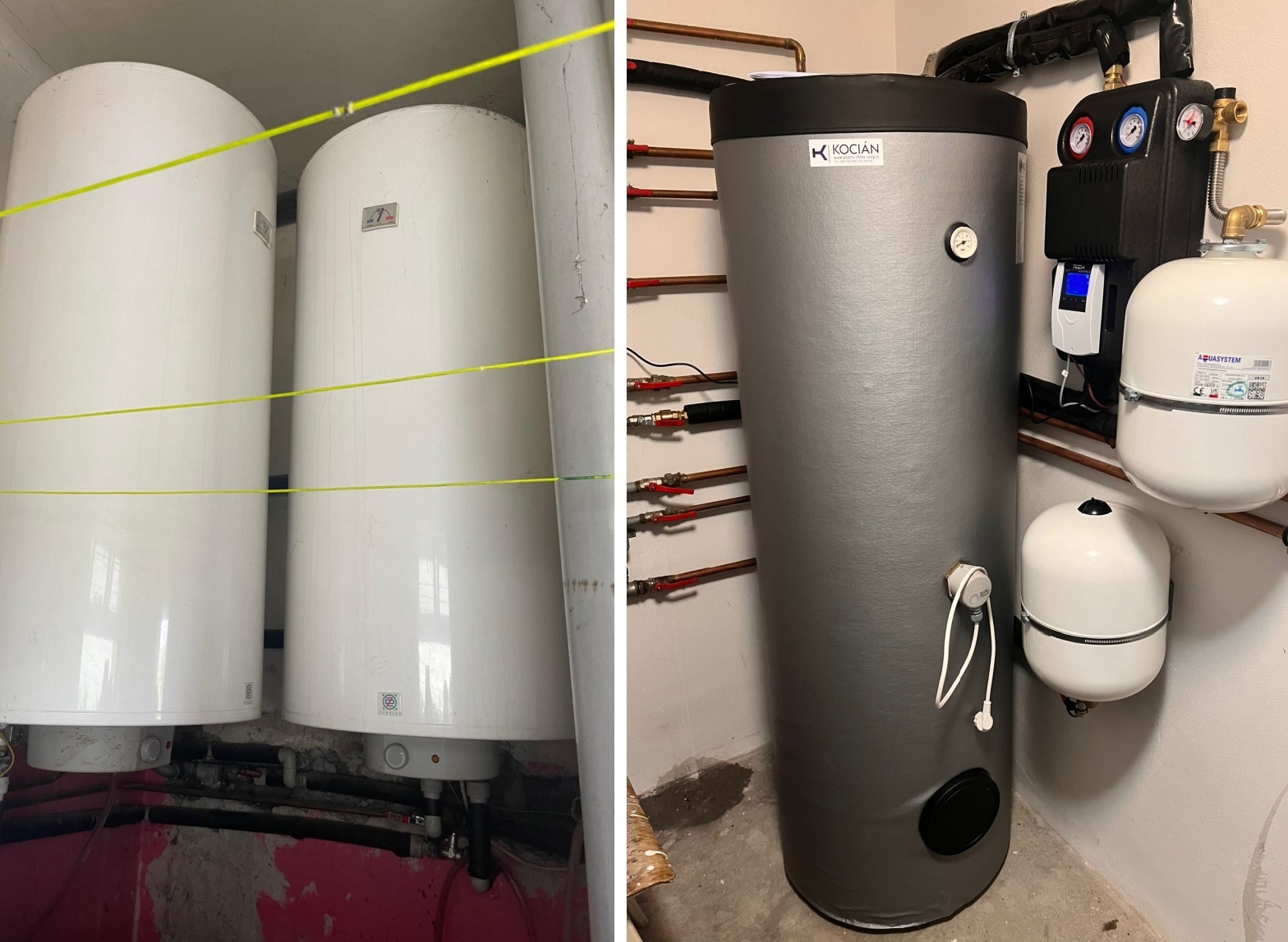 Staré bojlery versus nový solární zásobník